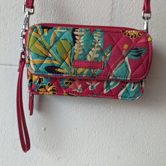 Vera Bradley Rumba All In One Crossbody Wallet Purse - Picture 2 of 12